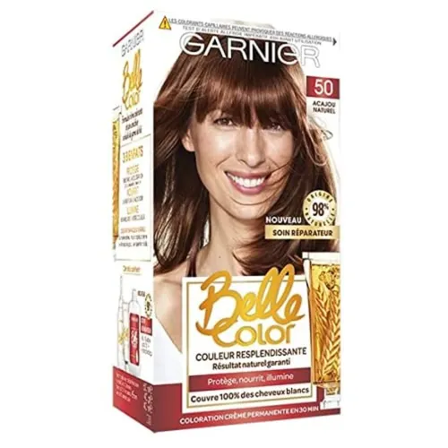 Garnier - Belle Color - permanente haarkleur mahonie - 50