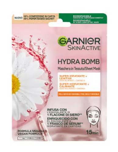 Garnier SkinActive Hydra Bomb Sheetmask Kamille