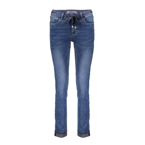 Geisha 31512-10 827 jeans turn-up mid blue denim