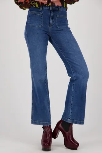 Geisha Blauwe jeans - Wide leg fit