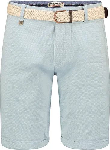 Geographical Norway Chino Bermuda Met Stretch Podex Sky Blue - L