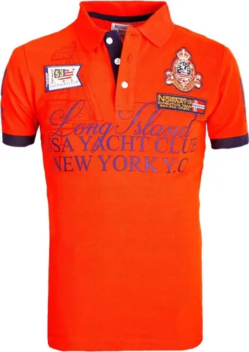 Geographical Norway Polo Shirt Rood New York Keylo - M