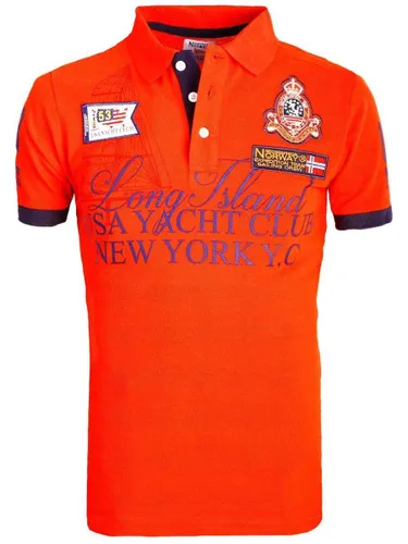 Geographical Norway Polo Shirt Rood New York Keylo - S