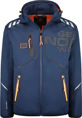 Geographical Norway Softshell Heren Jas Robin Navy - S