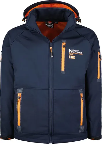 Geographical Norway Softshell Heren Jas Roddy Navy - S