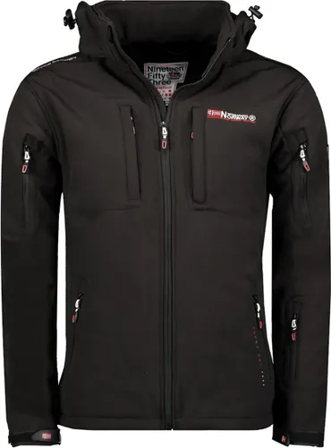 Geographical Norway Softshell Heren Jas Tunar Afneembare - S
