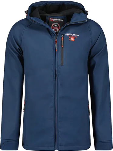Geographical Norway Softshell Jas Heren Takito Navy - S