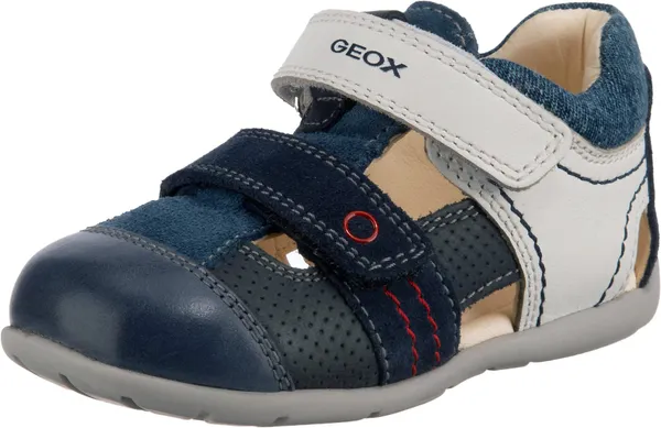Geox B Kaytan A, sneakers voor baby's, jongens, donkerblauw