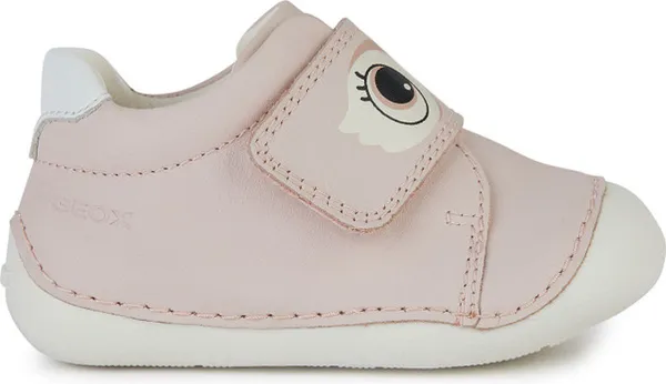GEOX B TUTIM B Sneakers - LT ROSE/WHITE