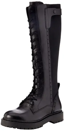 Geox D Bleyze, Fashion Boot dames, zwart, 37 EU, zwart