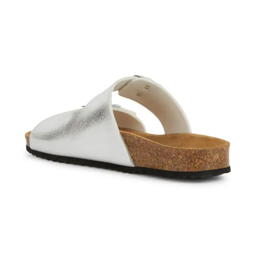 Geox D Brionia L platte sandalen voor dames