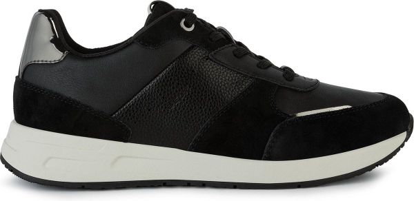 GEOX D Bulmya Dames Sneakers - Zwart