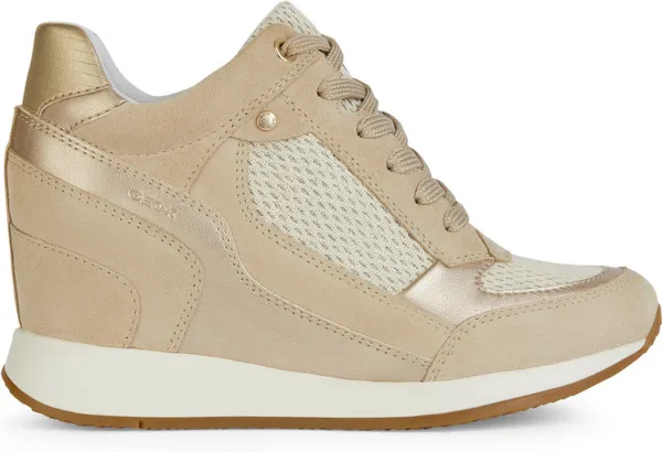 GEOX D NYDAME A Sneakers - LT TAUPE