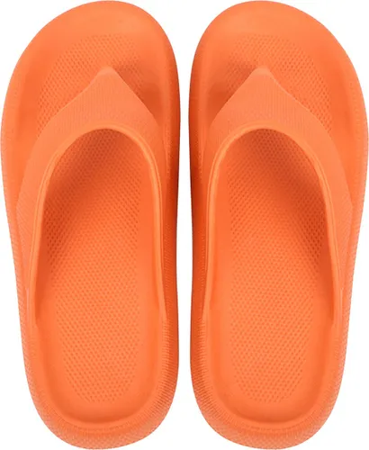 Geweo Dames Slippers - Badslippers Zwembad - Oranje