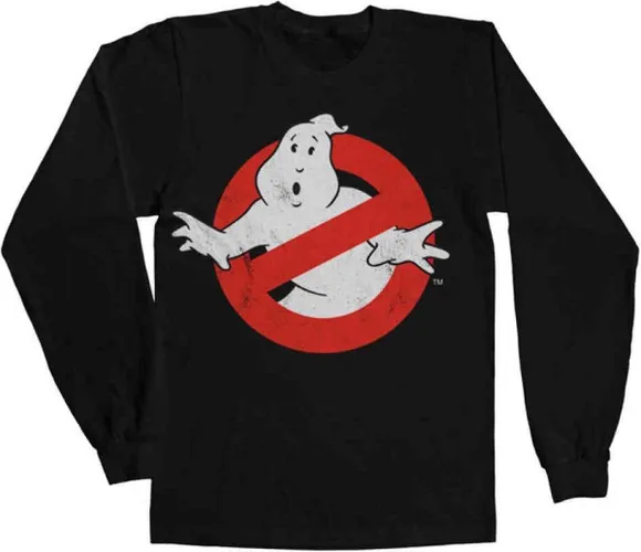 Ghostbusters Sweater/trui -2XL- Distressed Logo Zwart