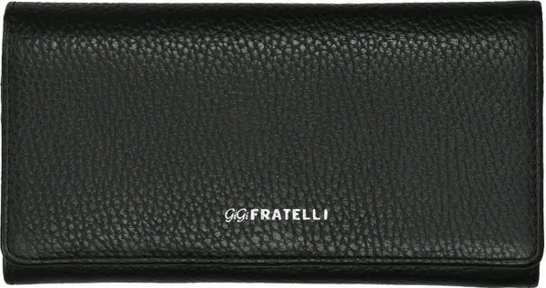 Gigi Fratelli Dames portemonnee Romance Leer - zwart