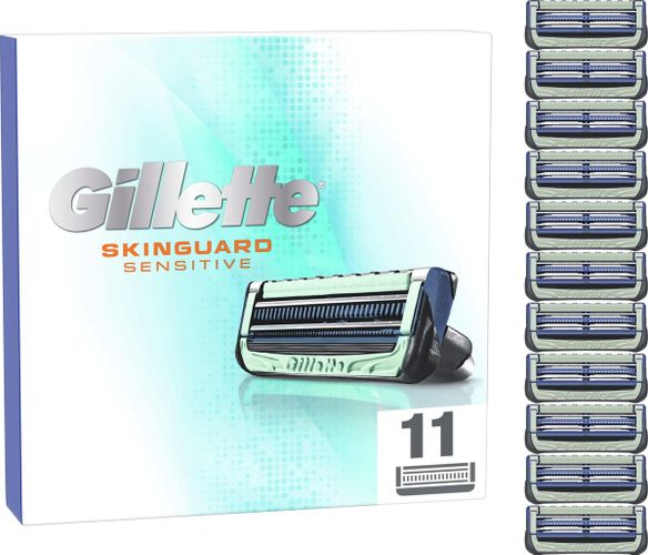 Gillette SkinGuard Sensitive Scheermesjes Aloë Vera - 11 Navulmesjes