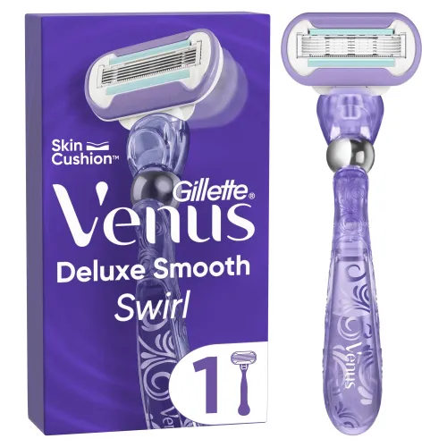 Gillette Venus Deluxe Smooth Swirl Scheermesje Voor Vrouwen