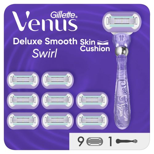 Gillette Venus Deluxe Smooth Swirl-scheersysteem Voor
