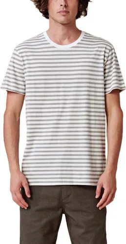 Globe Horizon Striped T-shirt Met Korte Mouwen Wit M Man