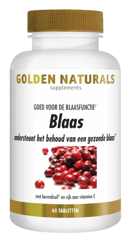 Golden Naturals Blaas Tabletten