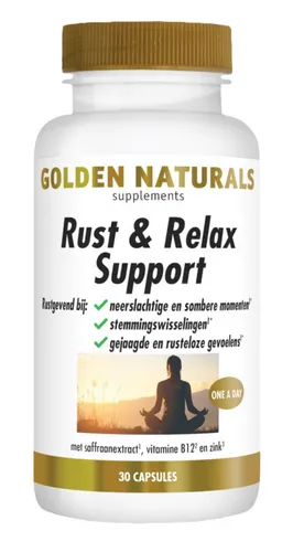 Golden Naturals Rust & Relax Support Capsules