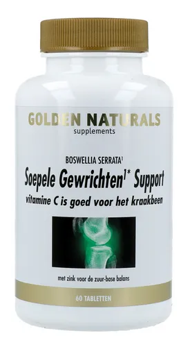 Golden Naturals Soepele Gewrichten Support Tabletten