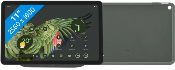 Google Pixel Tablet 128GB Wifi Grijs + Back Cover Grijs