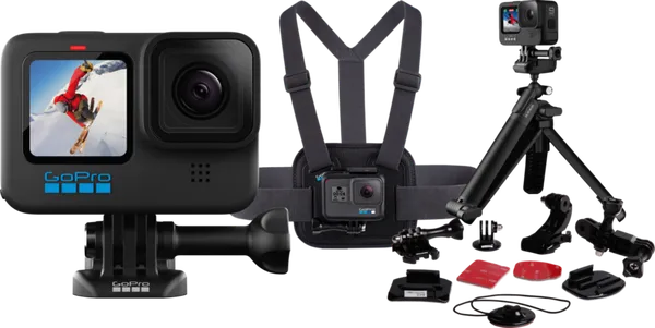 GoPro HERO 10 Black + Wintersport Kit