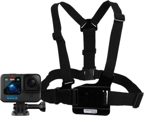 GoPro HERO 12 Black + Chest Harness