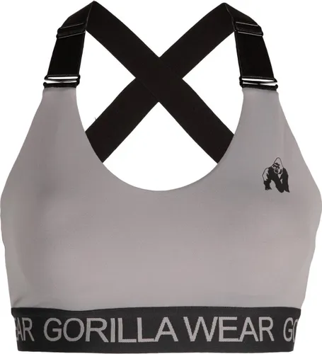 Gorilla Wear Colby Sportbeha - Grijs - XL