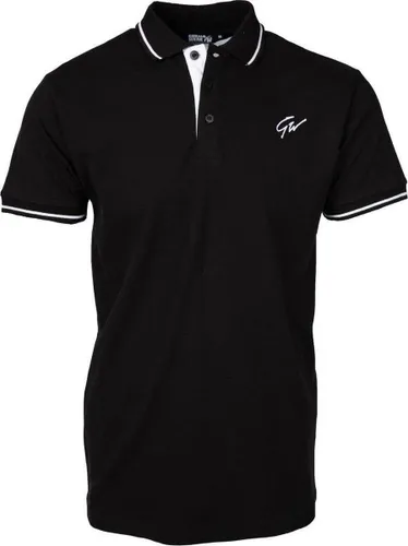 Gorilla Wear Delano Polo Shirt Heren - Zwart/Wit