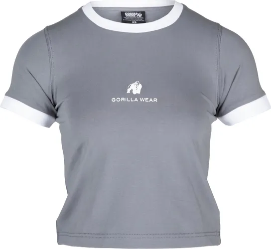 Gorilla Wear - New Orleans Cropped T-Shirt - Grijs