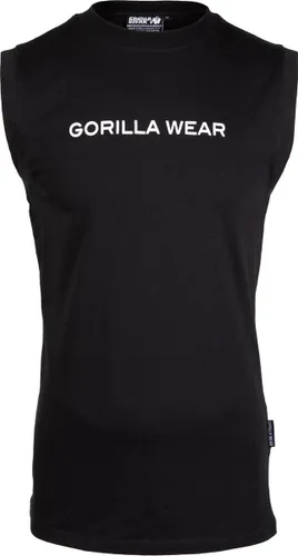 Gorilla Wear Sorrento Mouwloos T-shirt - Zwart