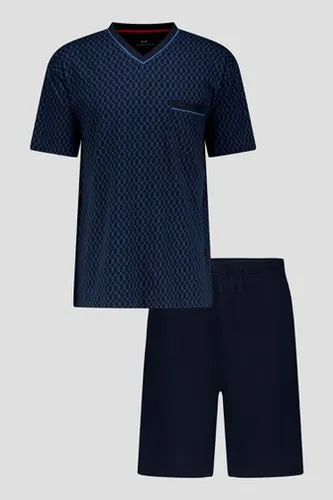 Götzburg Navyblauwe pyjamaset met korte broek