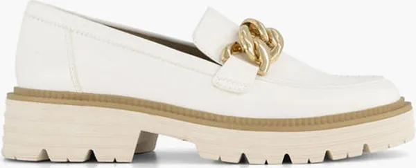 graceland Witte chunky loafer