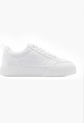 graceland Witte platform sneaker