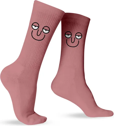Grappige Cadeaus voor Mannen & Dames - Emoji Sokken Smiley - One