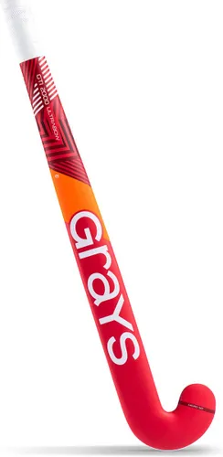 Grays composiet hockeystick GTI2000 Ultrabow Jun Stk Fluo Rood - maat 33.0