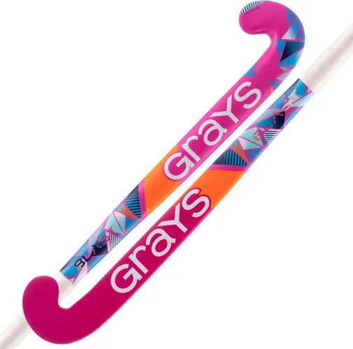 Grays houten hockeystick Blast Ultrabow Jun Stk Roze - maat 27.0