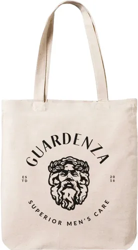 Guardenza Tote bag – OEKO-TEX® gecertificeerd katoen - Schoudertas – Handtas – voor Dames en Heren – Boodschappentas - Schooltas