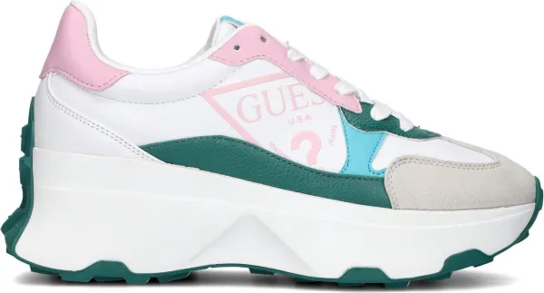 Guess Calebb Lage sneakers - Dames - Wit