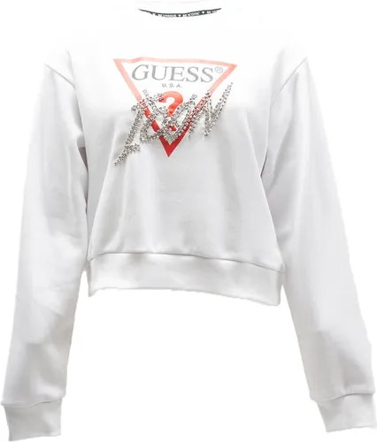 Guess CN ICON SWEATSHIRT Dames Sweater - Wit