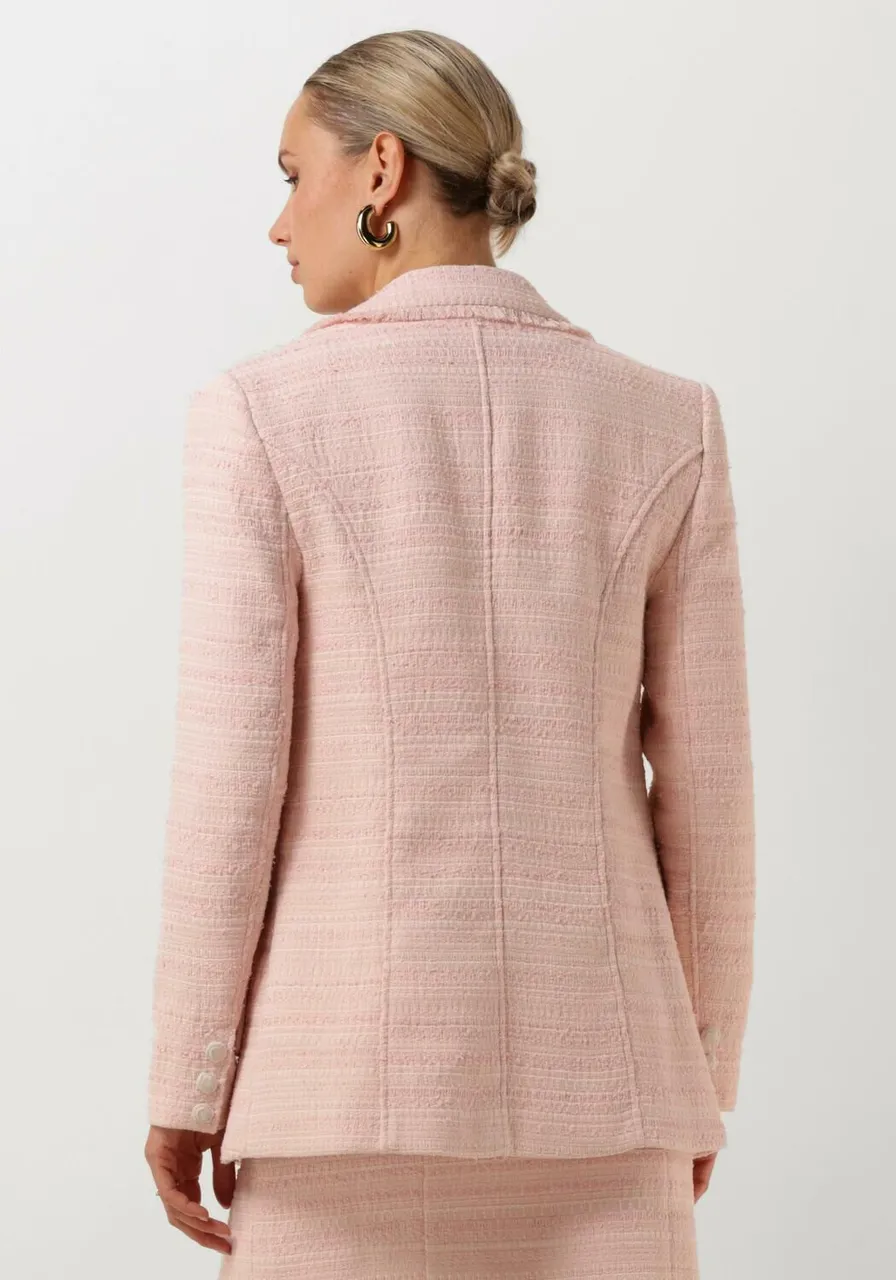 GUESS Dames Blazers Tosca Tweed Blazer - Lichtroze