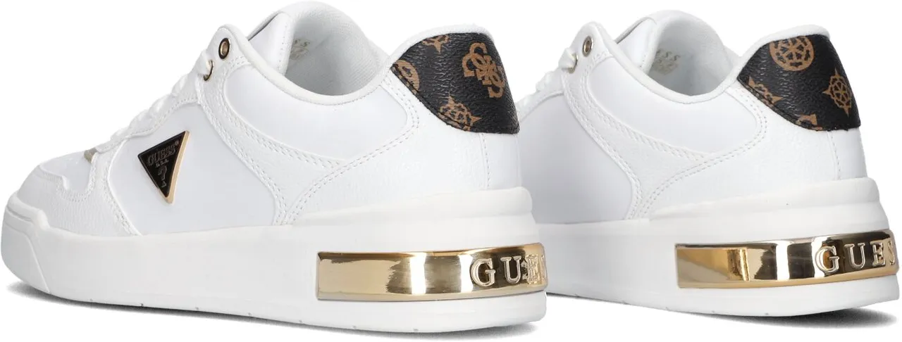 GUESS Dames Lage Sneakers Clarkz - Wit