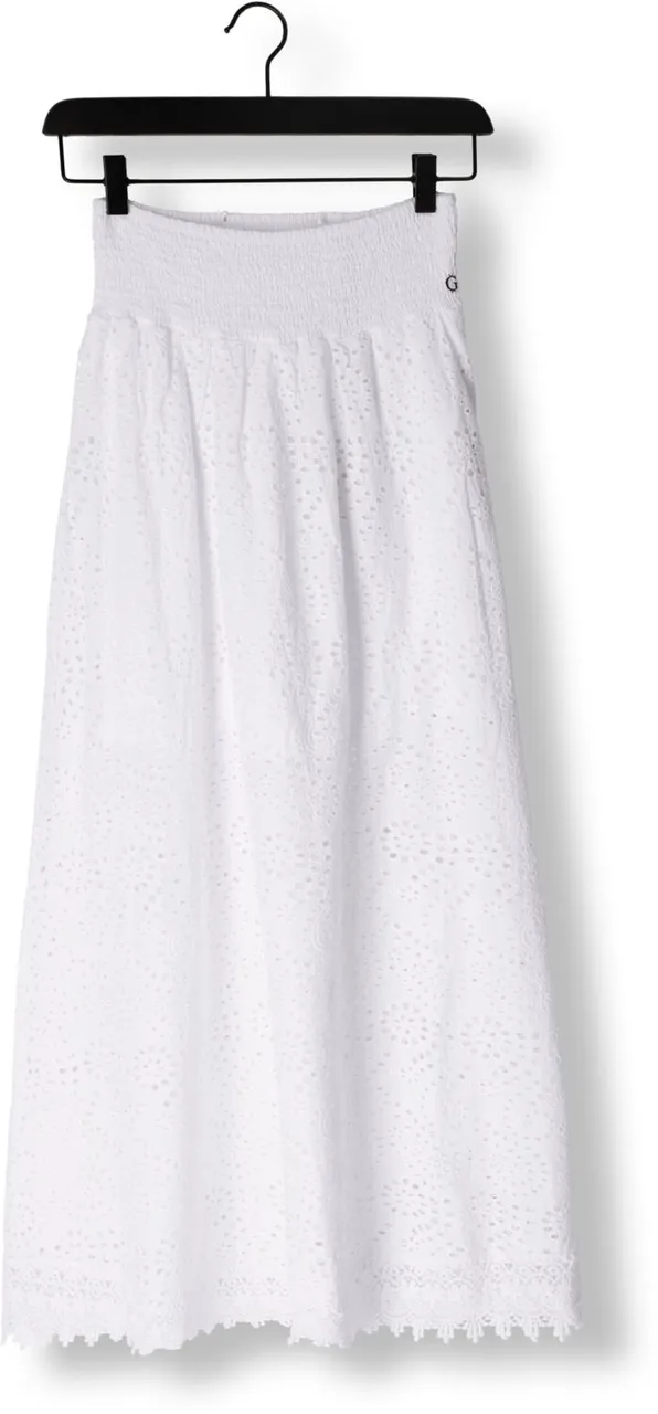 GUESS Dames Rokken Sangallo Rafa Long Skirt - Wit