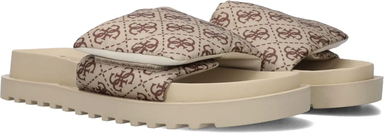 GUESS Dames Slippers Fabetzy - Beige