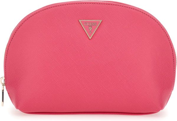 Guess Dome Dames Beautycase - Magenta Roze