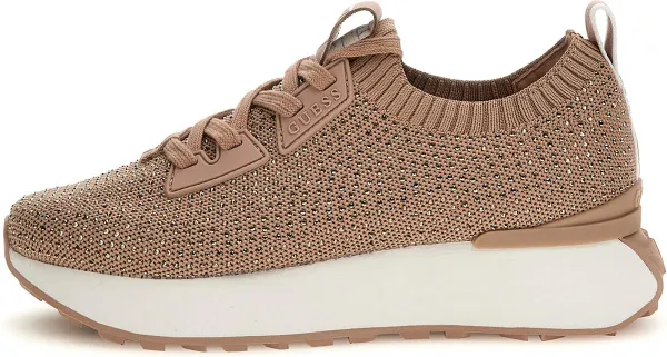 Guess Laurine Dames Sneakers Syntetisch - Nude