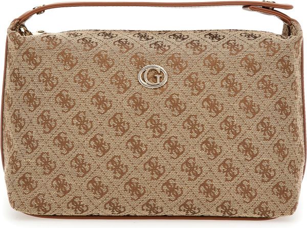 Guess Strap Dames Beautycase - Brown - One Size